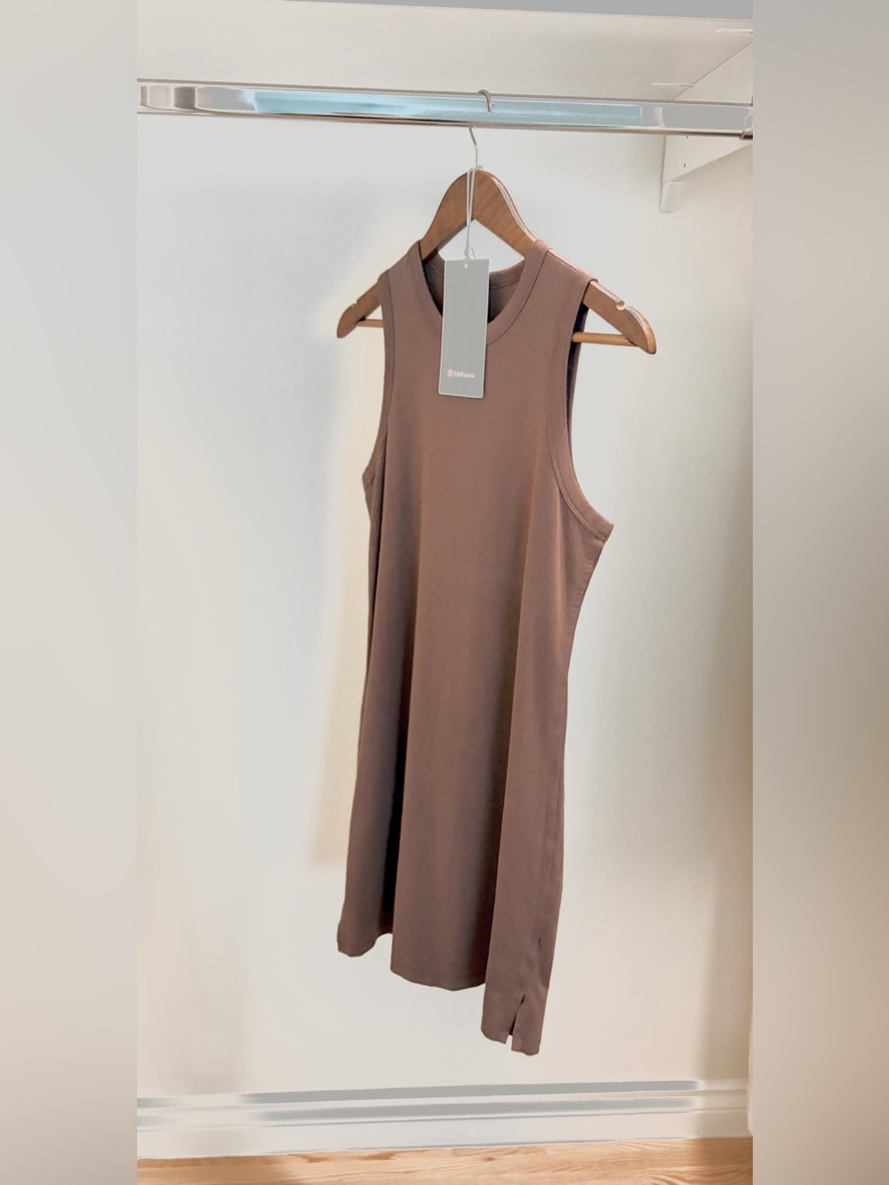 Lululemon Classic Fit Cotton Blend Dress -JAVA